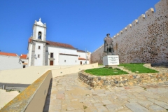 Igreja matriz e Vasco da Gama - Sines - Credito Turismo do Alentejo